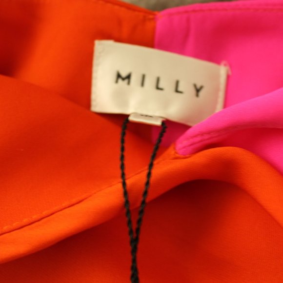 Milly Hot Pink & Orange Dress [NWT} - Picture 3 of 3